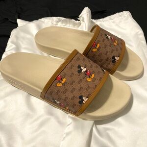 Gucci x Disney GG Mickey Slides